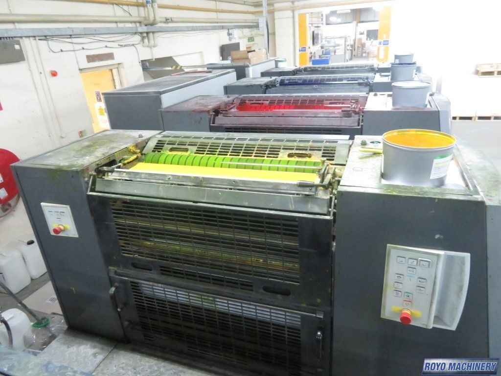 Heidelberg Speedmaster SM CD 74-4 + LX C