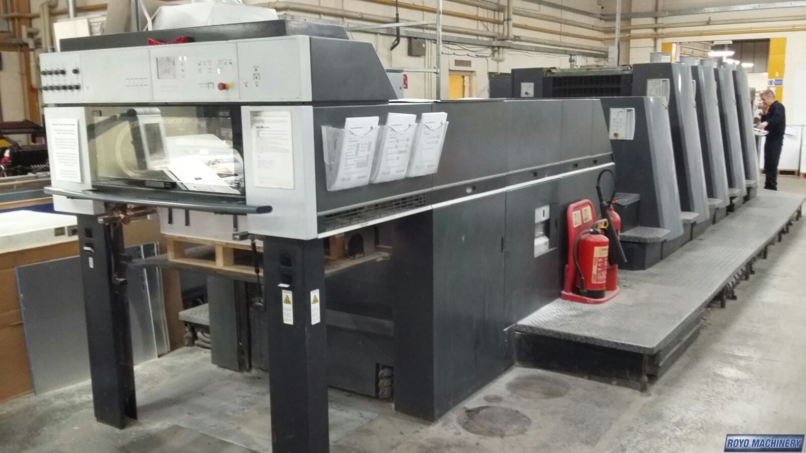 Heidelberg Speedmaster SM CD 74-4 + LX C