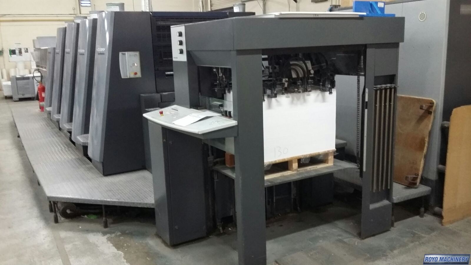 Heidelberg Speedmaster SM CD 74-4 + LX C