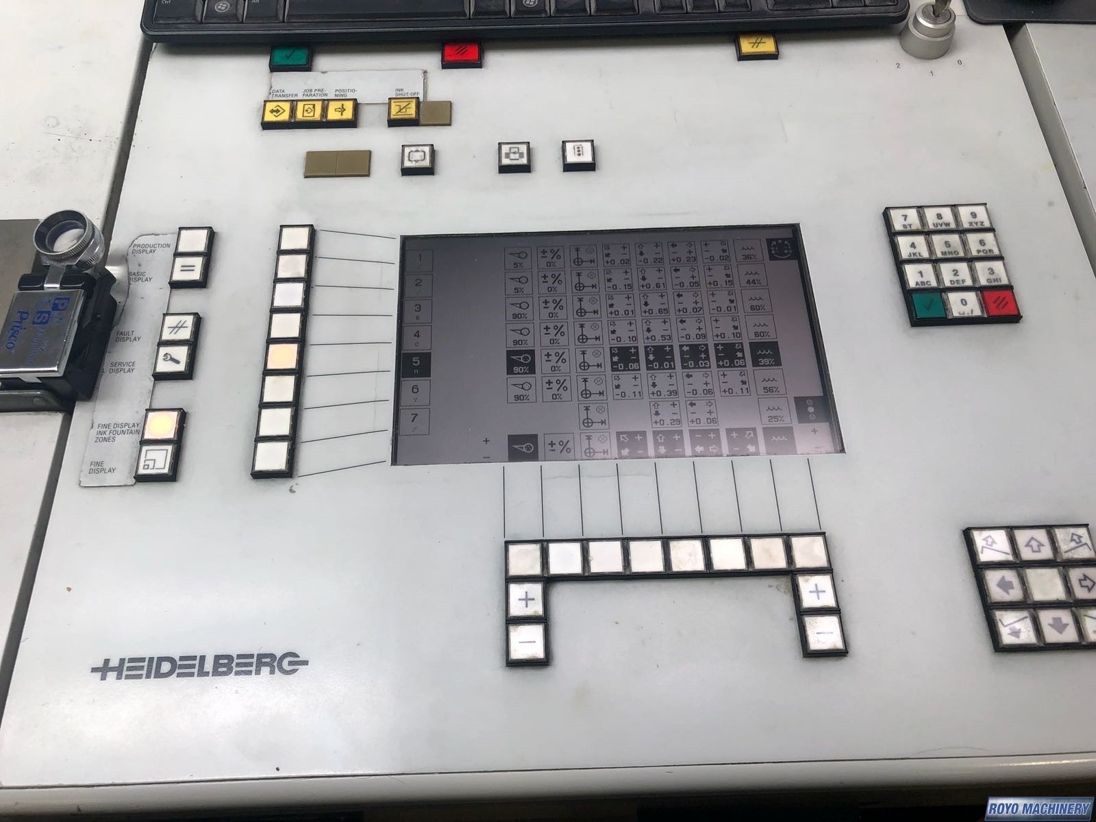 Heidelberg Speedmaster SM CD 102-6 + LX