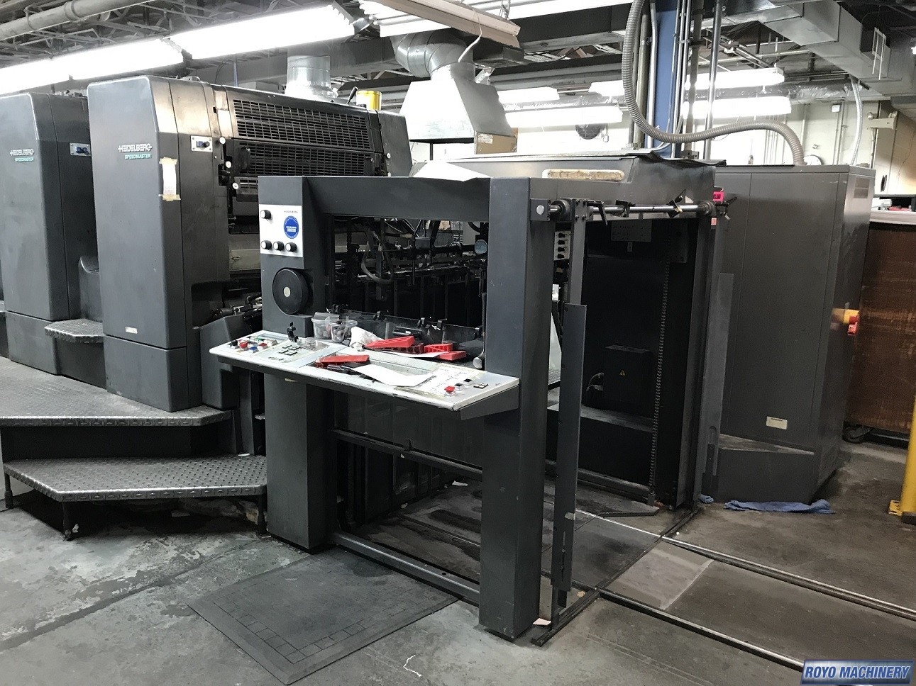Heidelberg Speedmaster SM 102-5 + L