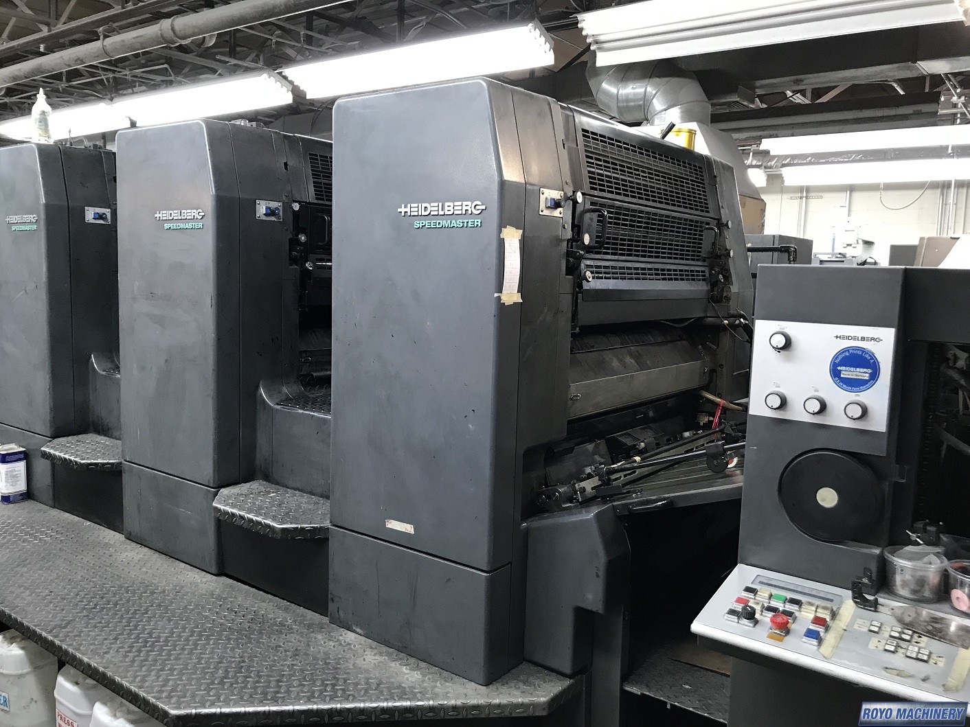 Heidelberg Speedmaster SM 102-5 + L