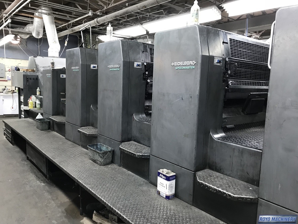 Heidelberg Speedmaster SM 102-5 + L