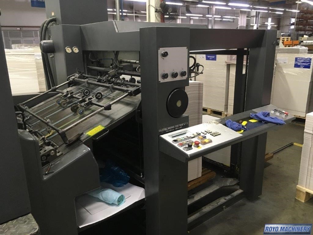 Heidelberg Speedmaster SM CD 102-4 + LX