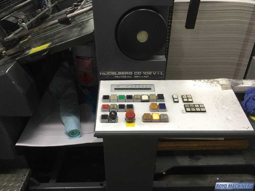 Heidelberg Speedmaster SM CD 102-4 + LX