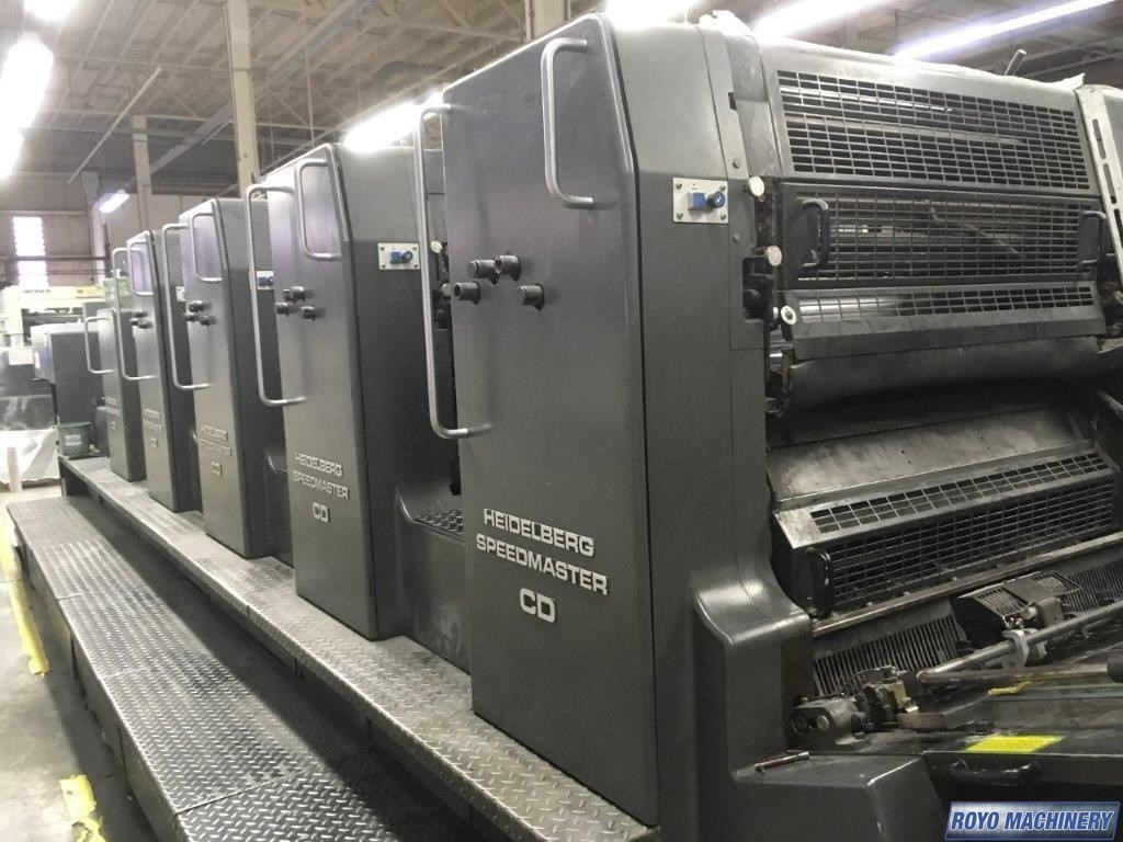 Heidelberg Speedmaster SM CD 102-4 + LX