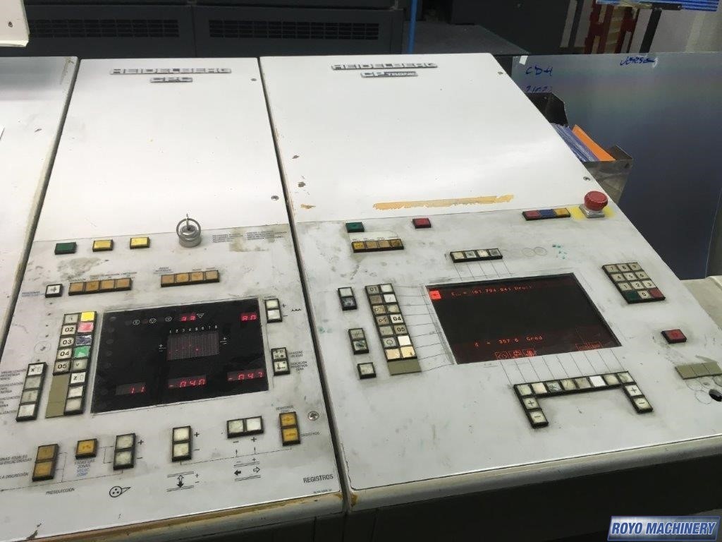 Heidelberg Speedmaster SM CD 102-4 + LX