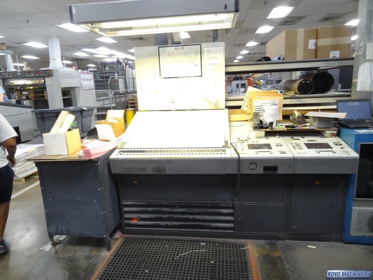 Heidelberg Speedmaster SM 102-6 + L