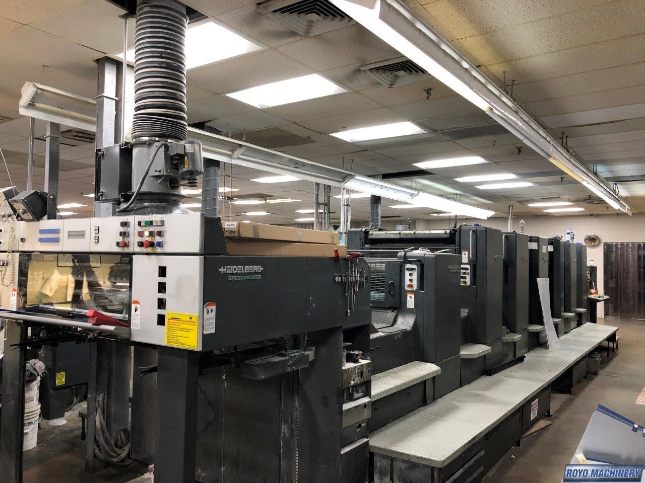 Heidelberg Speedmaster SM 102-6 + L