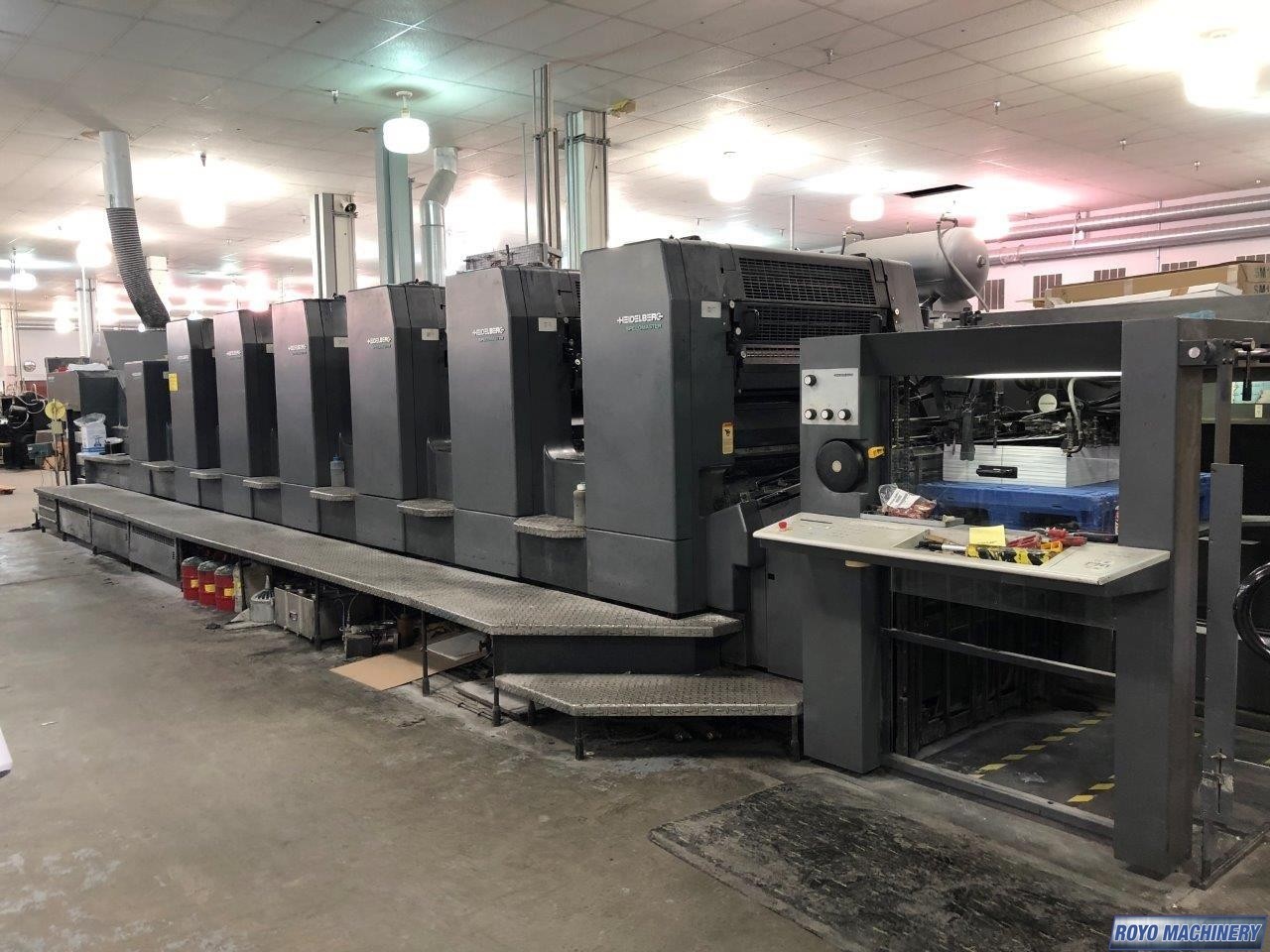 Heidelberg Speedmaster SM 102-6 + L