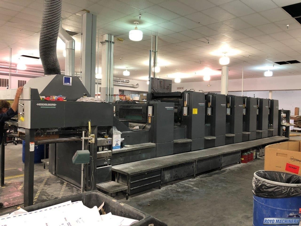 Heidelberg Speedmaster SM 102-6 + L