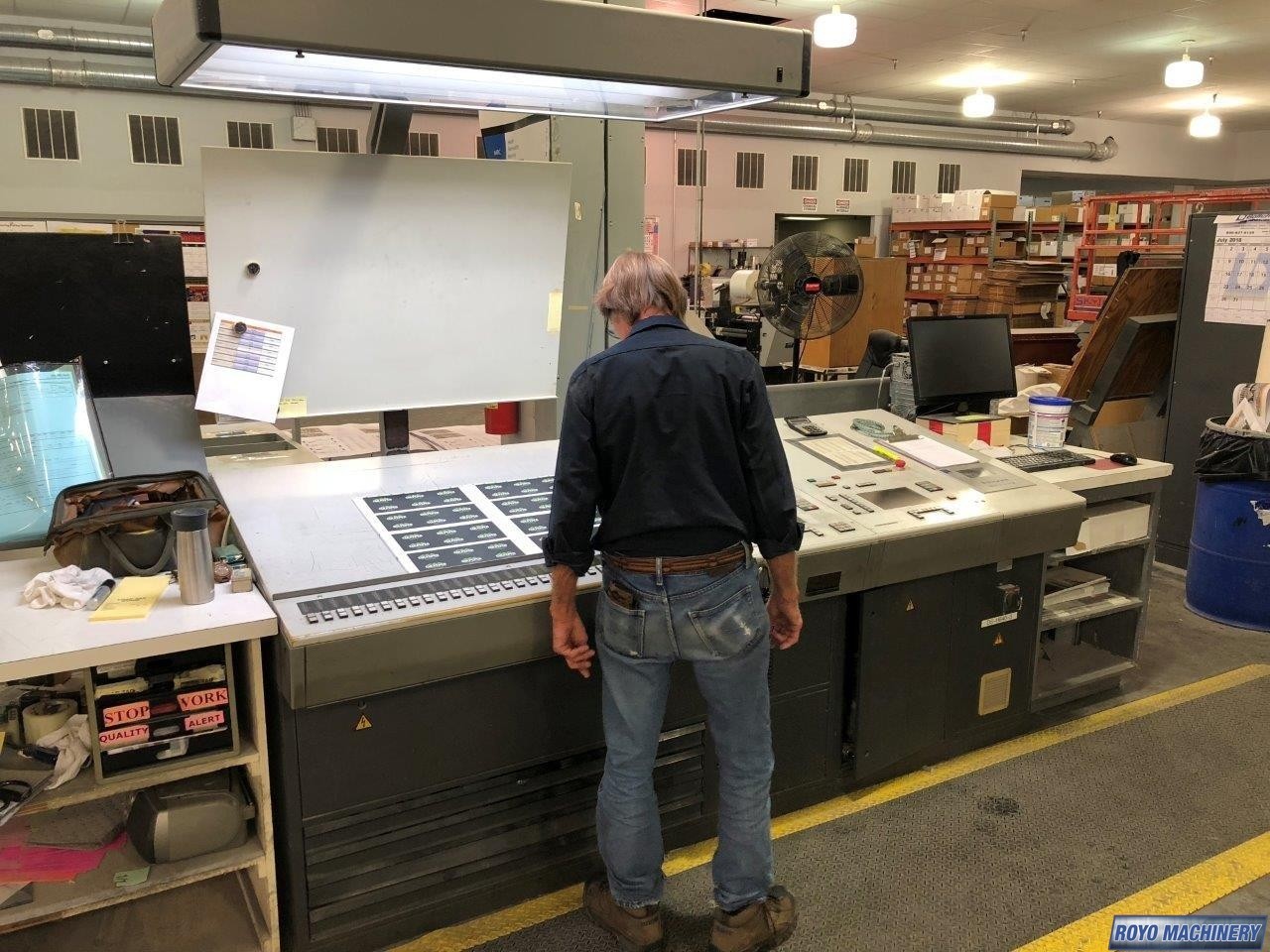 Heidelberg Speedmaster SM 102-6 + L