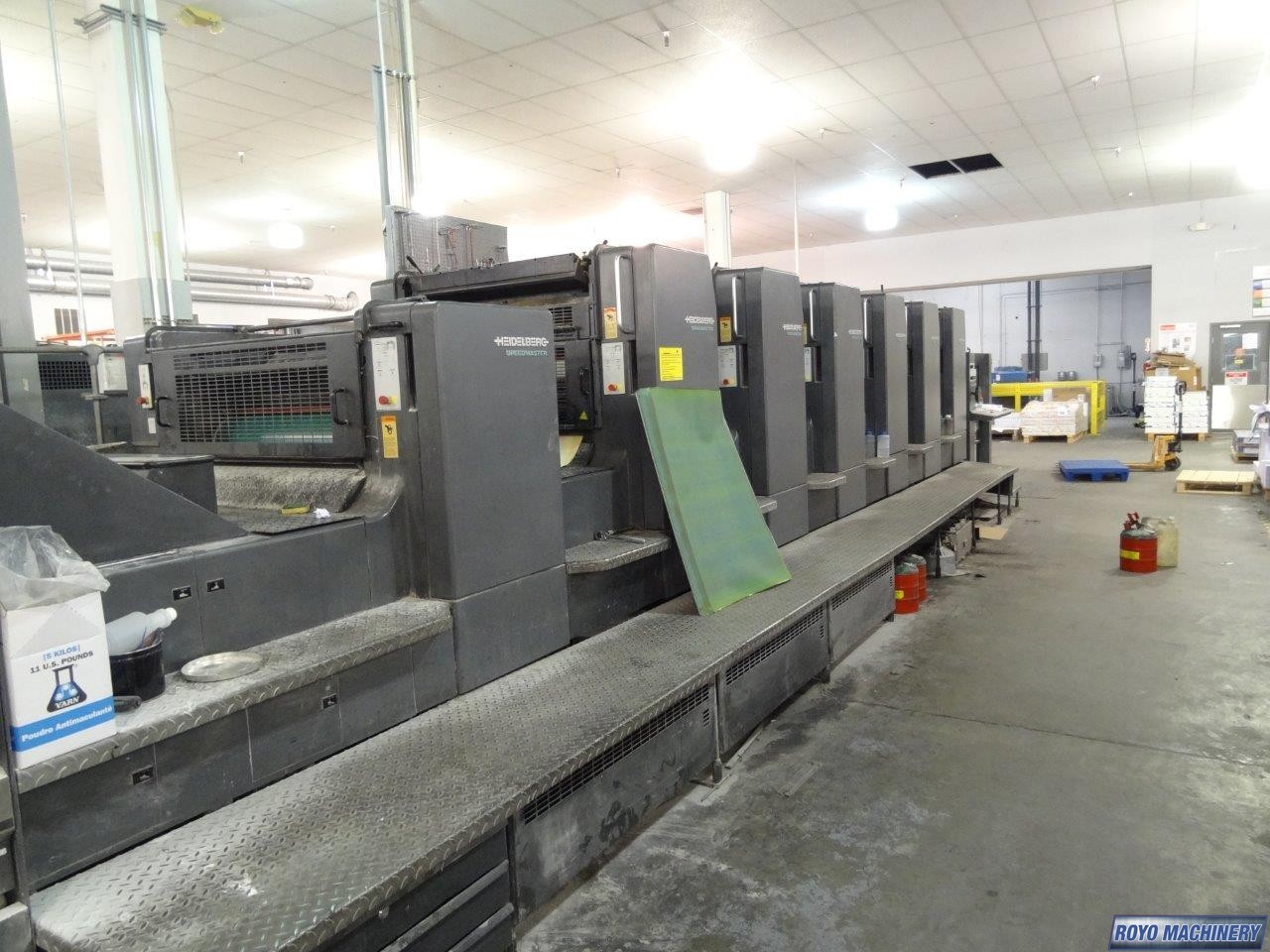 Heidelberg Speedmaster SM 102-6 + L