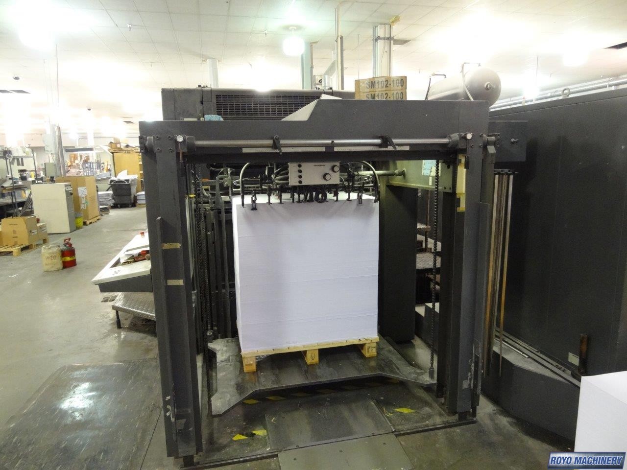Heidelberg Speedmaster SM 102-6 + L