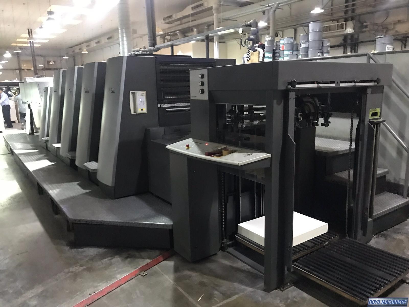 Heidelberg Speedmaster SM CD 74-4 + LX F