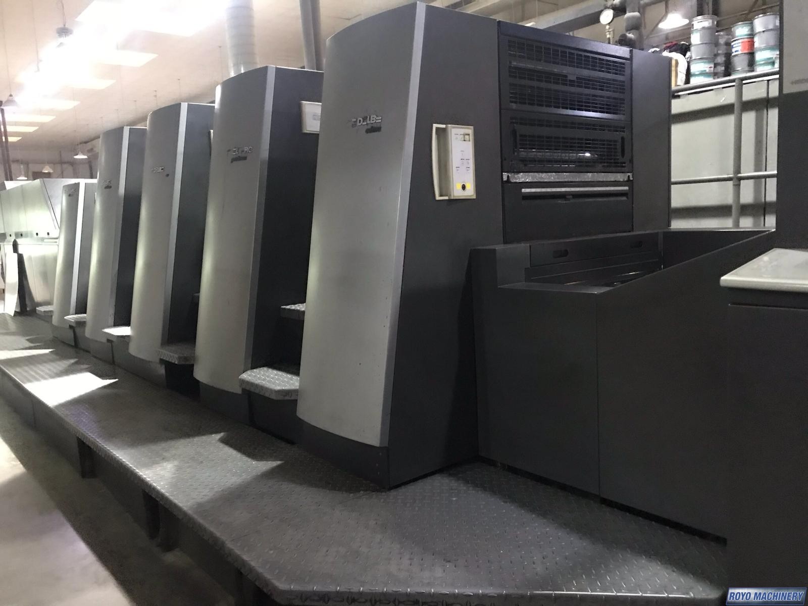 Heidelberg Speedmaster SM CD 74-4 + LX F