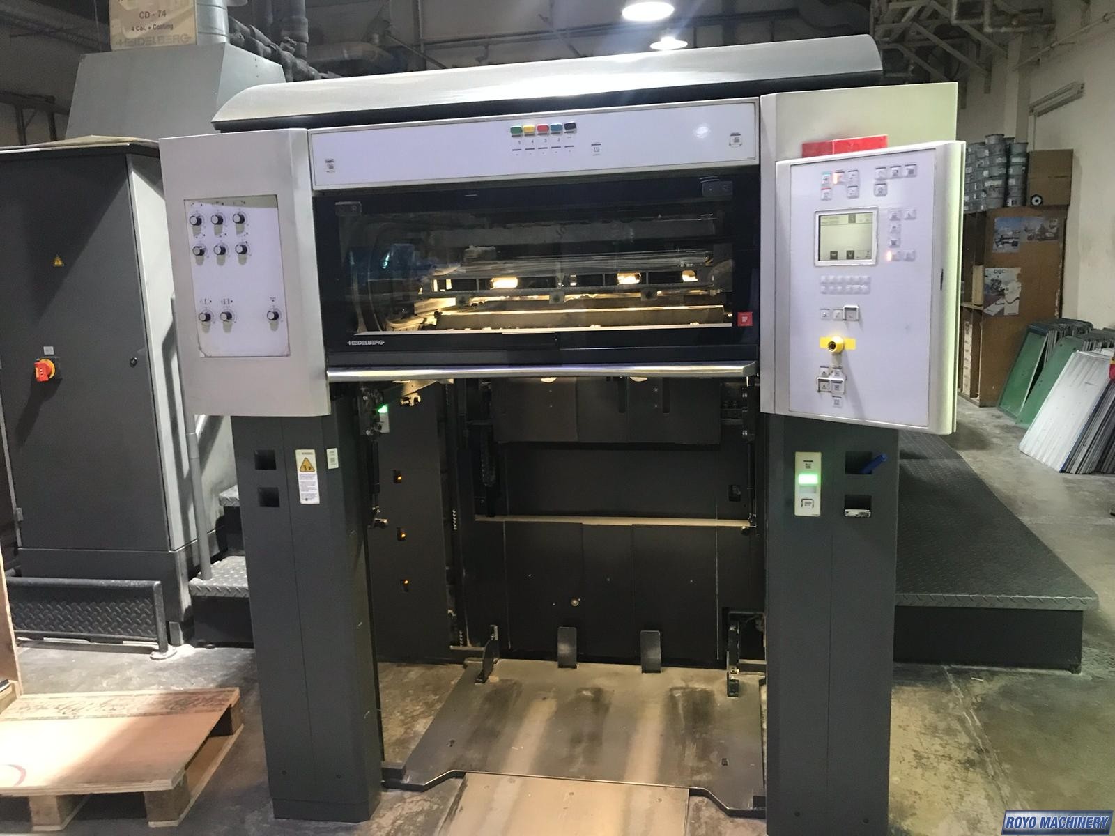 Heidelberg Speedmaster SM CD 74-4 + LX F