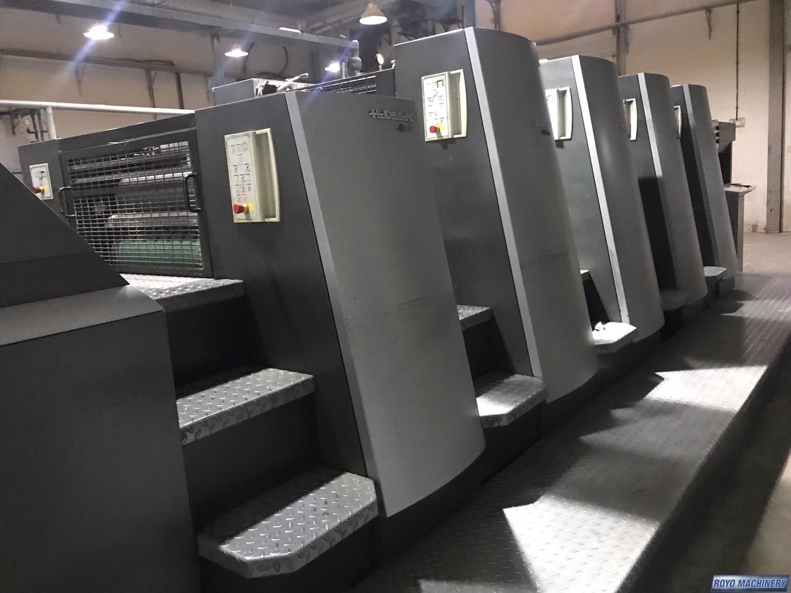 Heidelberg Speedmaster SM CD 74-4 + LX F