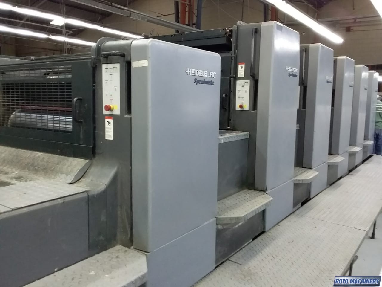 Heidelberg Speedmaster SM 102-5 + LX