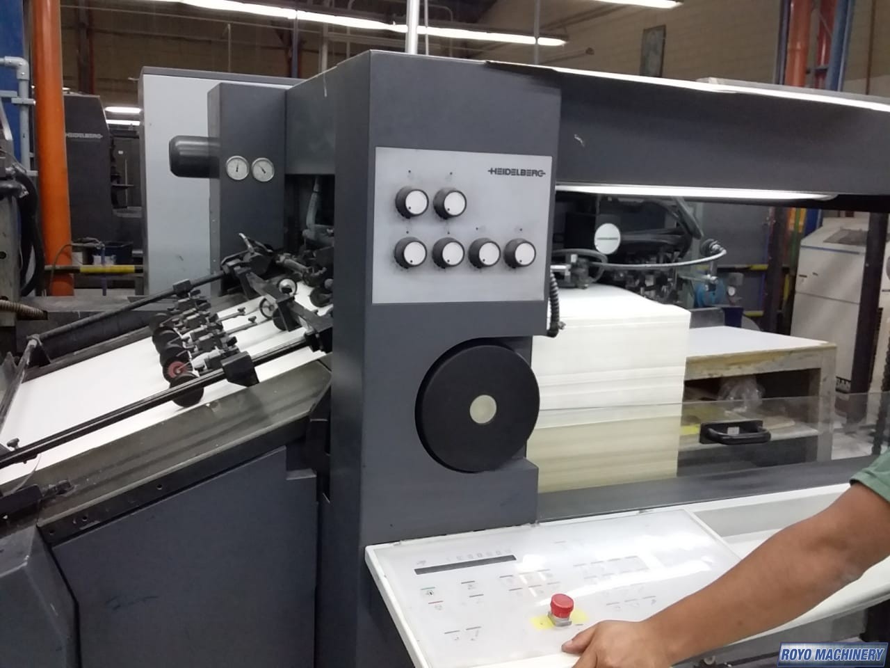 Heidelberg Speedmaster SM 102-5 + LX