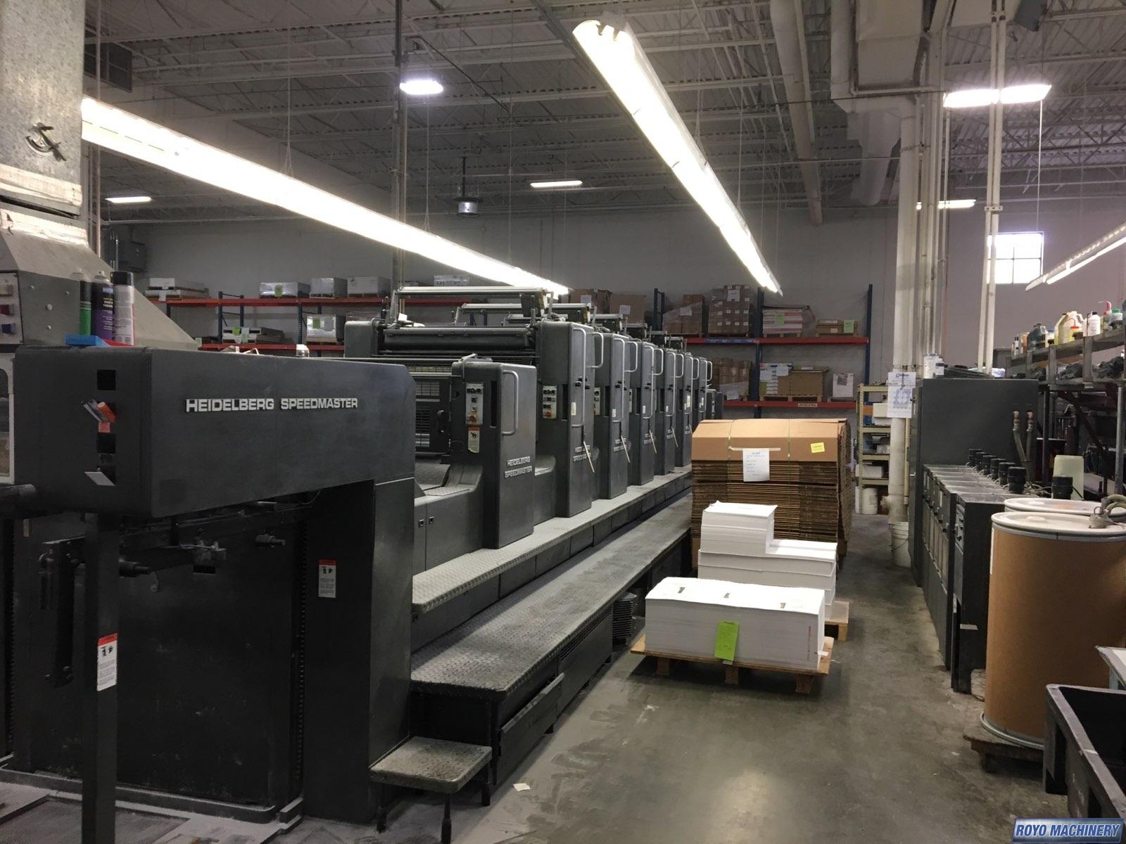 Heidelberg Speedmaster SM 102-6 + L