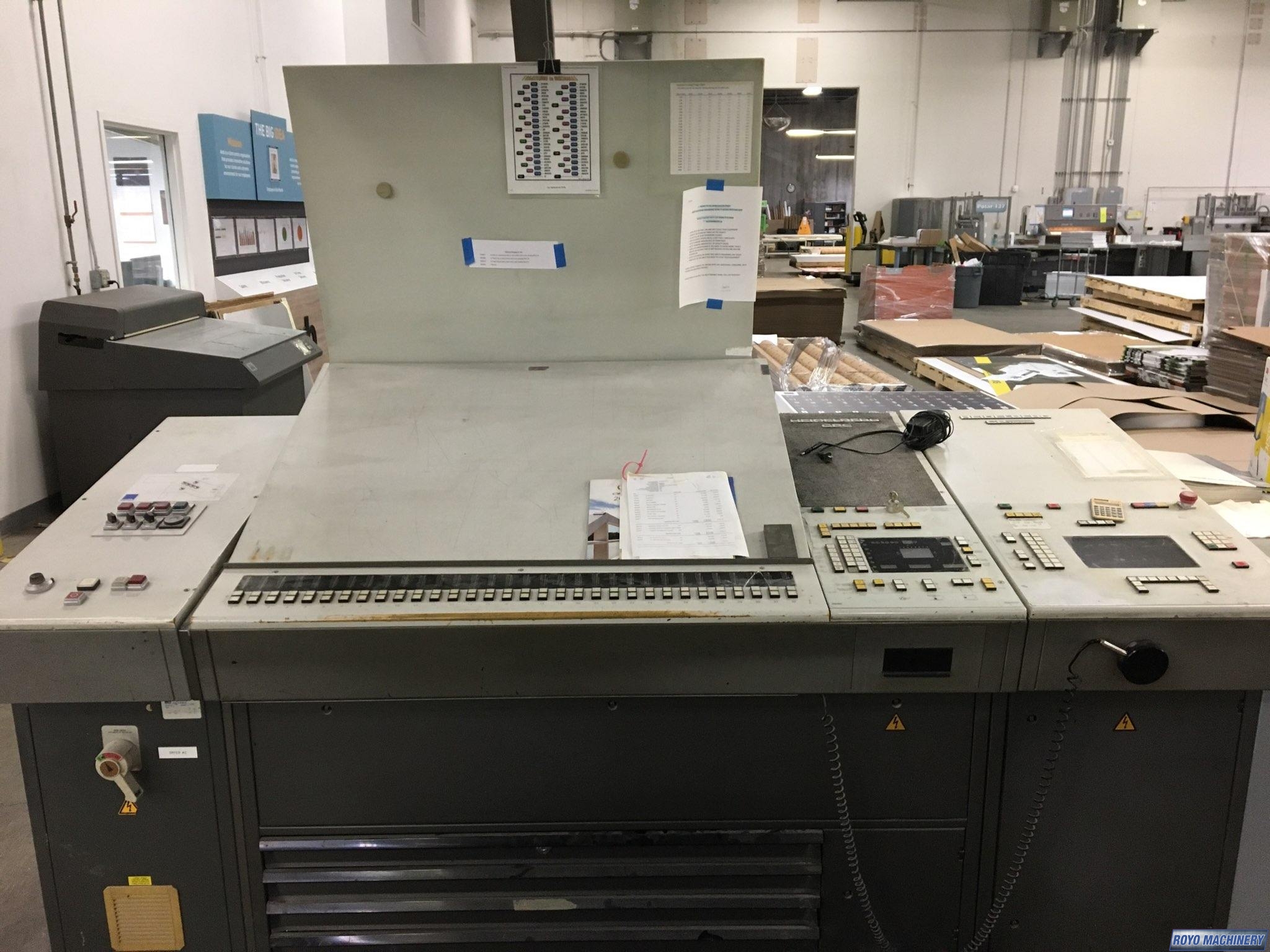 Heidelberg Speedmaster SM 102-6 + L