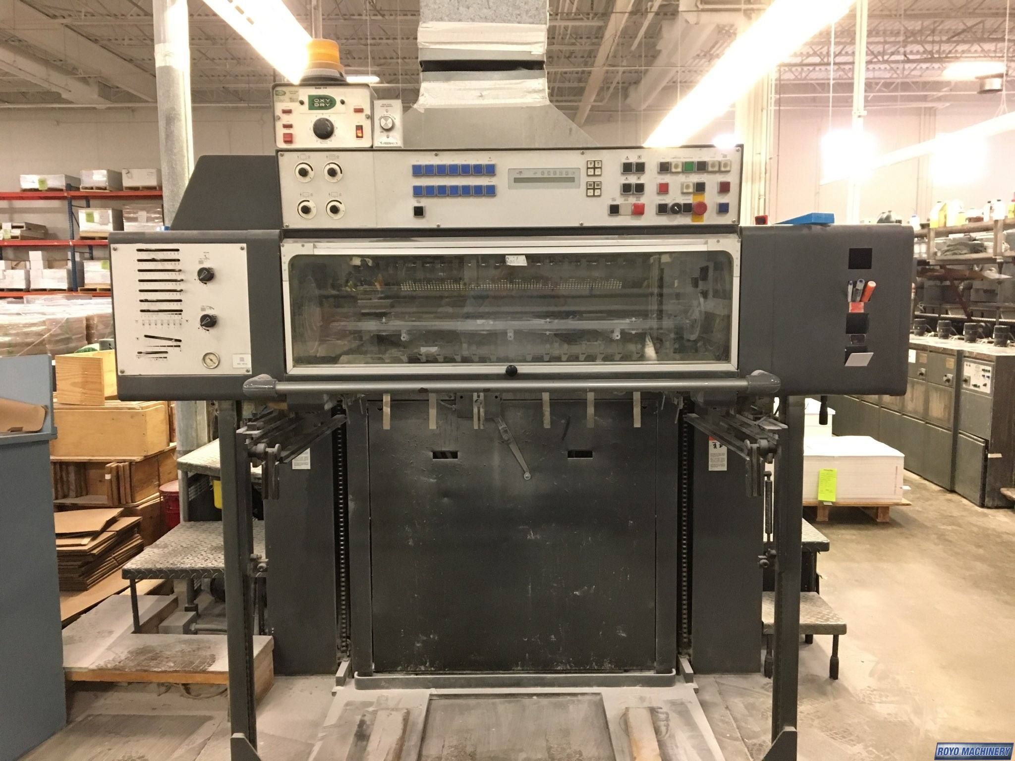 Heidelberg Speedmaster SM 102-6 + L