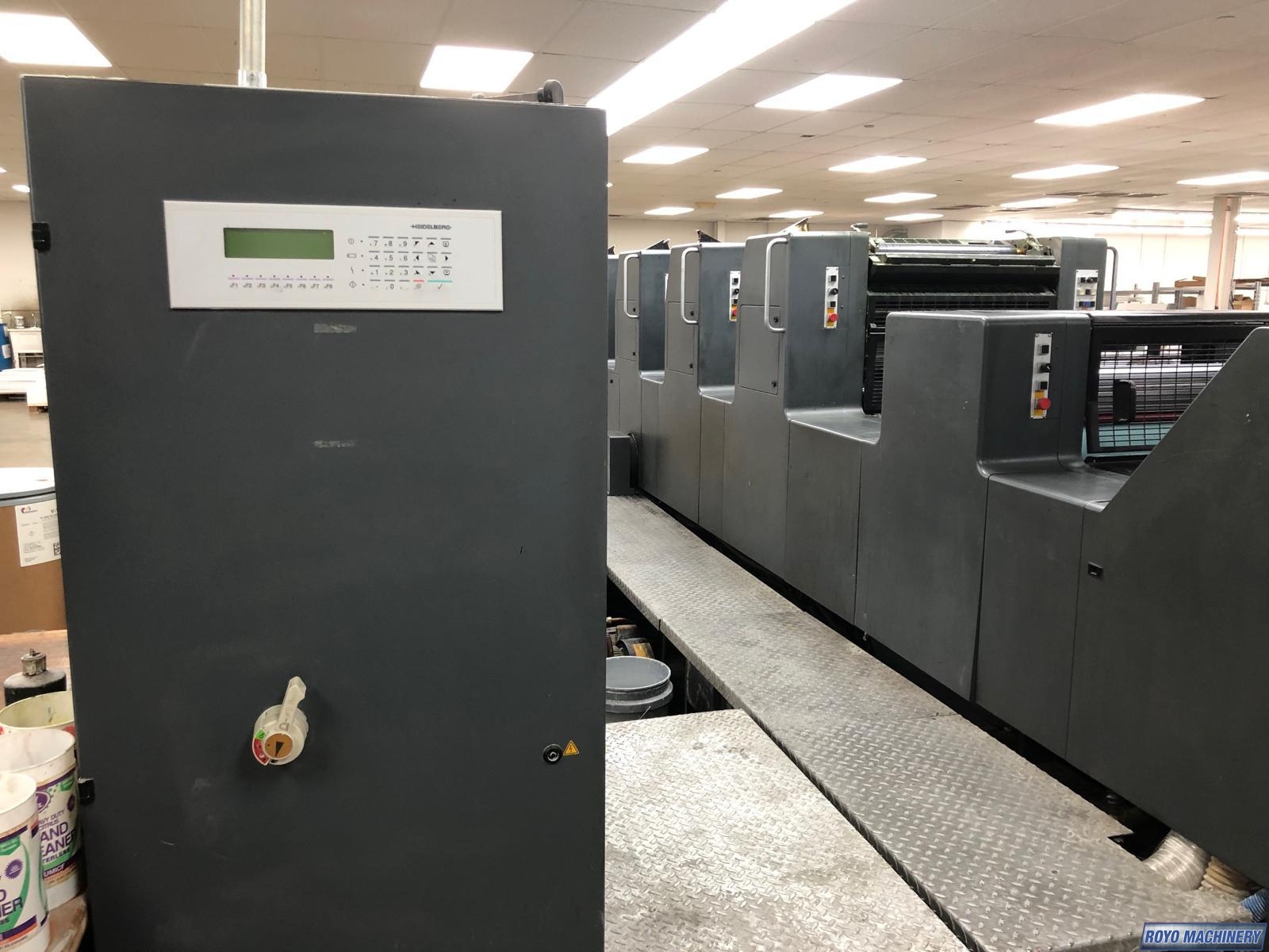Heidelberg Speedmaster SM 74-5 + L