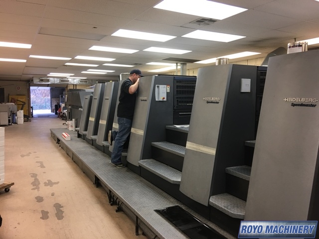 Heidelberg Speedmaster SM CD 74-6 + L F