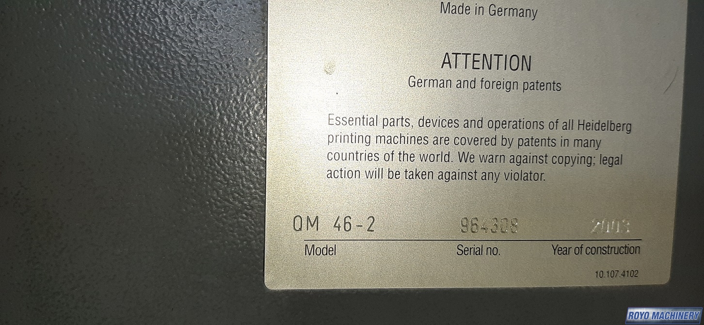 Heidelberg QM 46-2