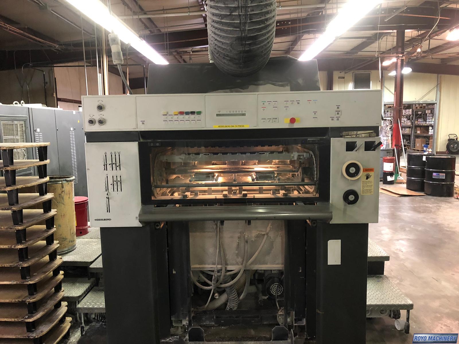 Heidelberg Speedmaster SM 74-6 + L