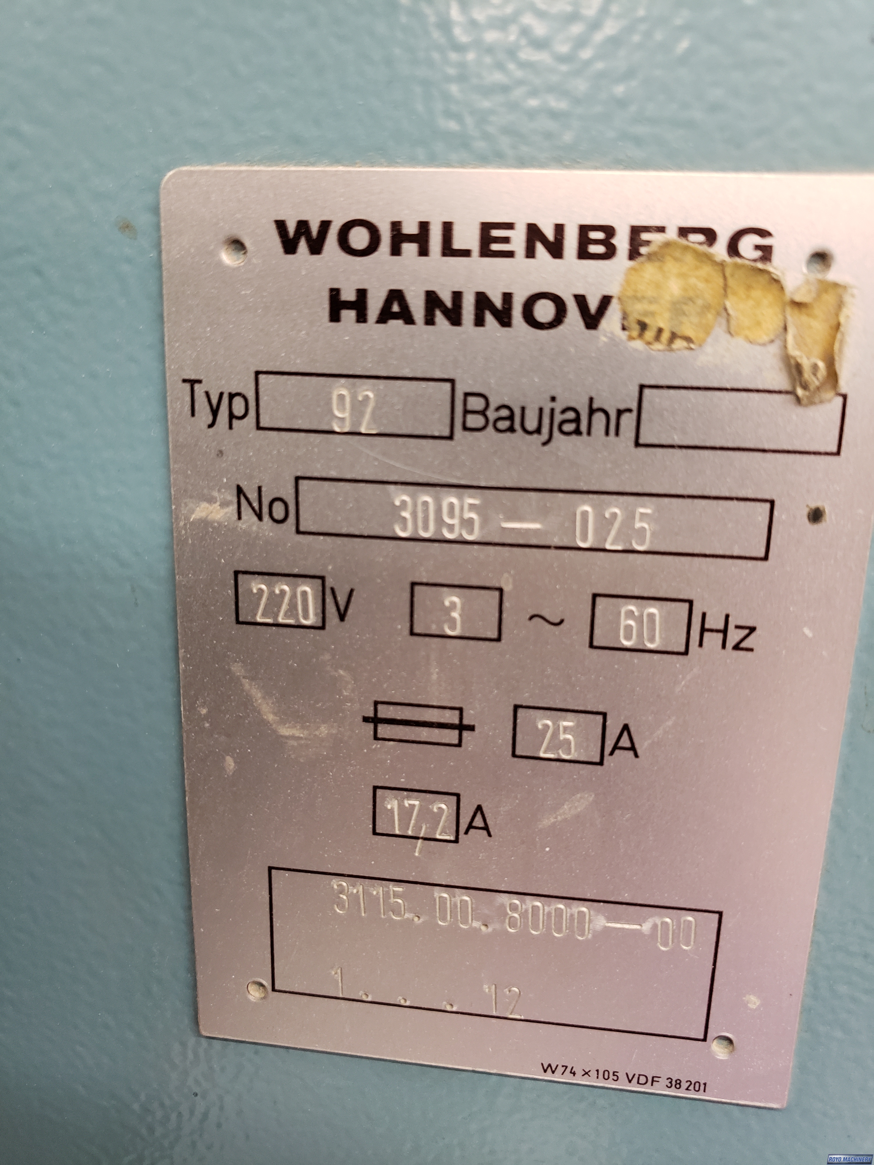 Wohlenberg 92