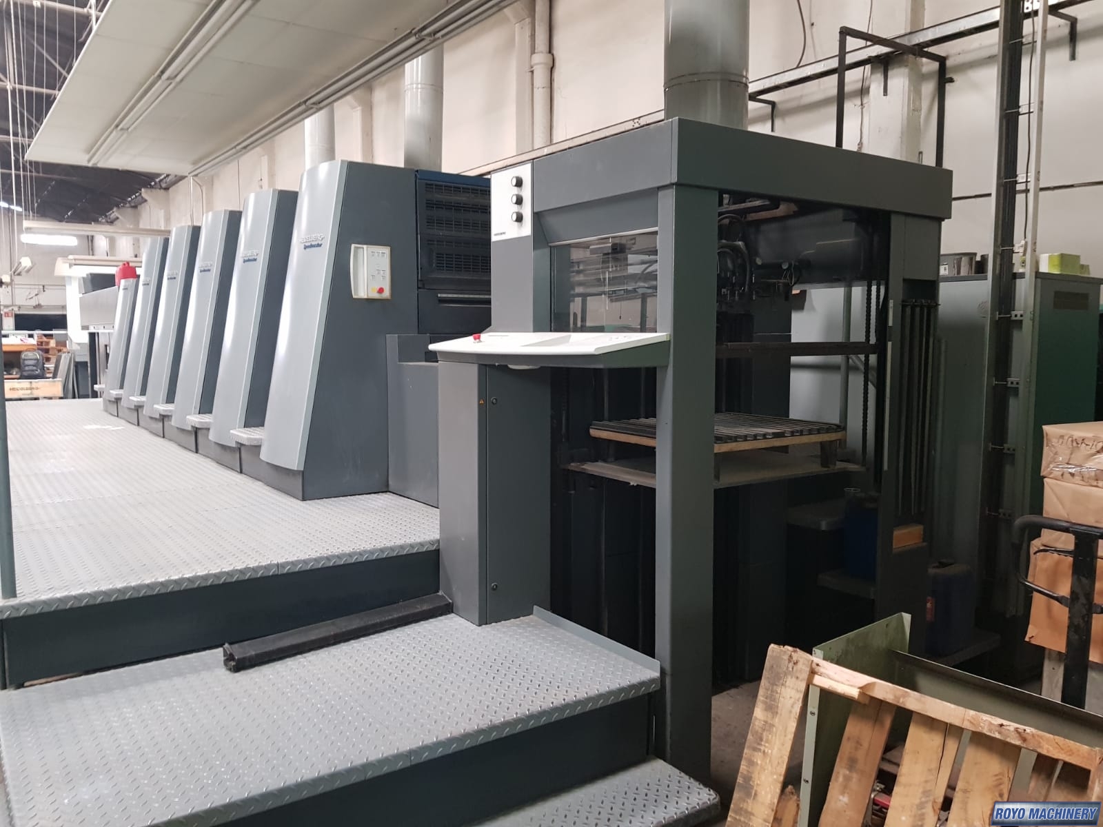 Heidelberg Speedmaster SM CD 74-5 + LX F