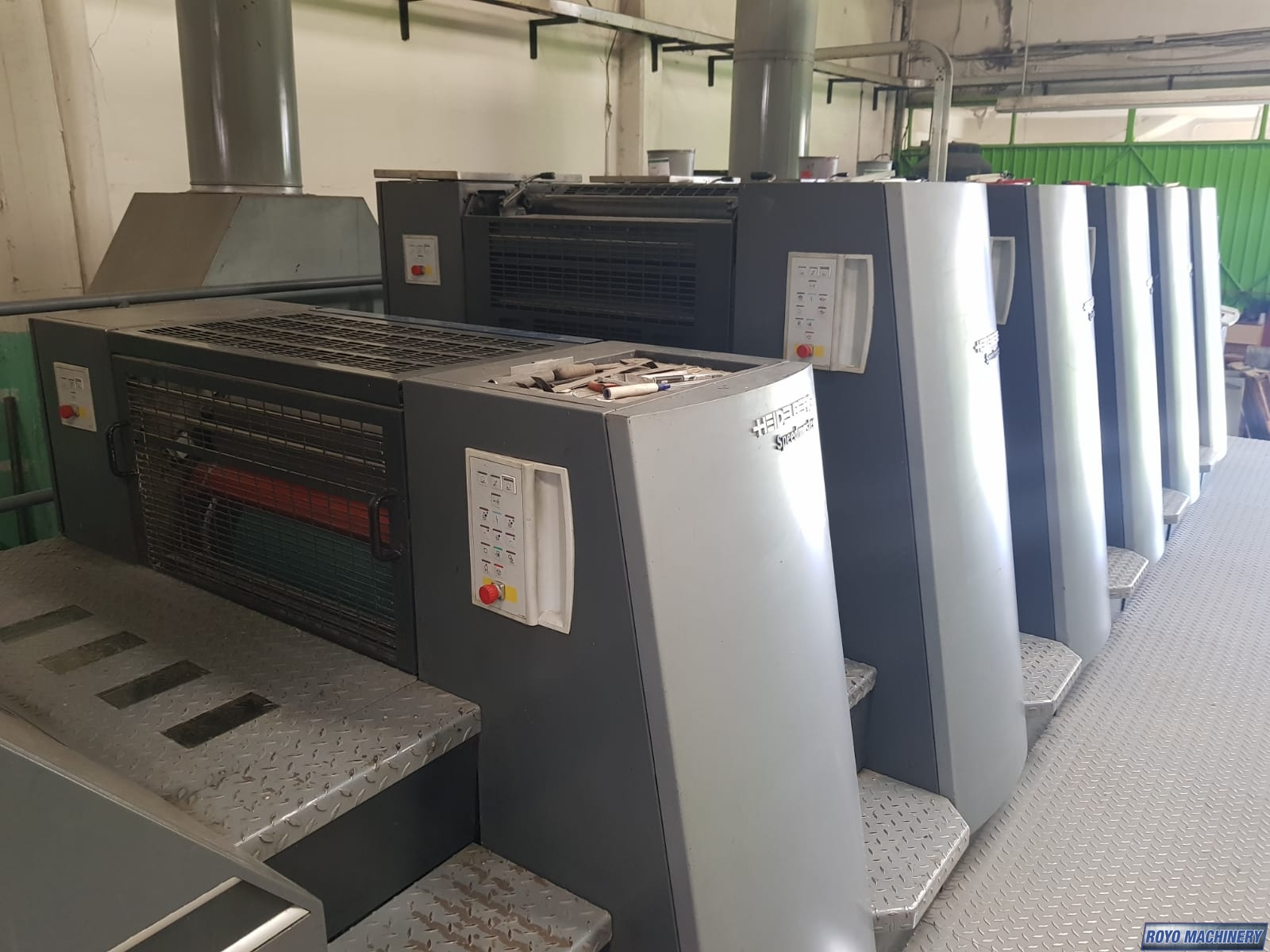 Heidelberg Speedmaster SM CD 74-5 + LX F