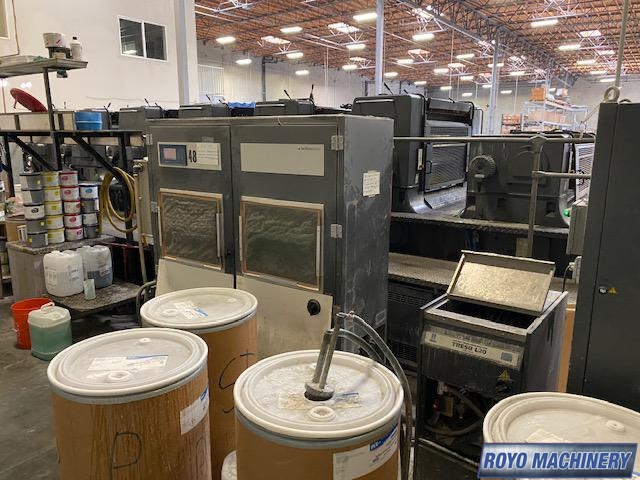 Heidelberg Speedmaster SM CD 102-6 + LX
