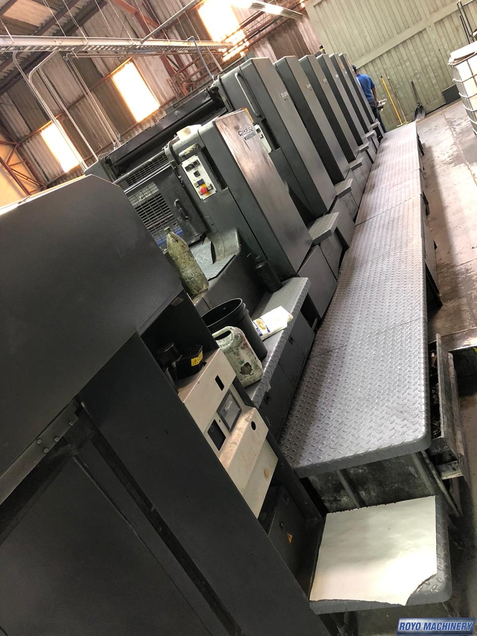 Heidelberg Speedmaster SM 102-6 + L