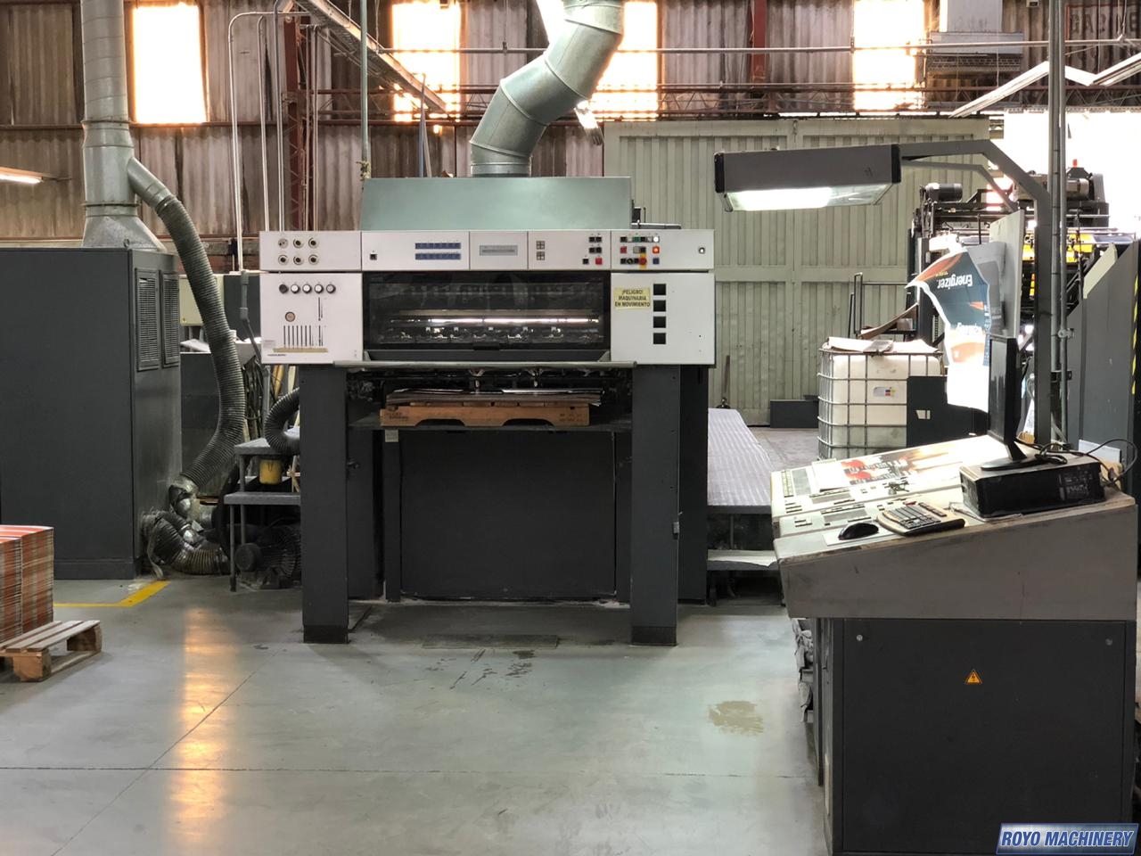 Heidelberg Speedmaster SM 102-6 + L