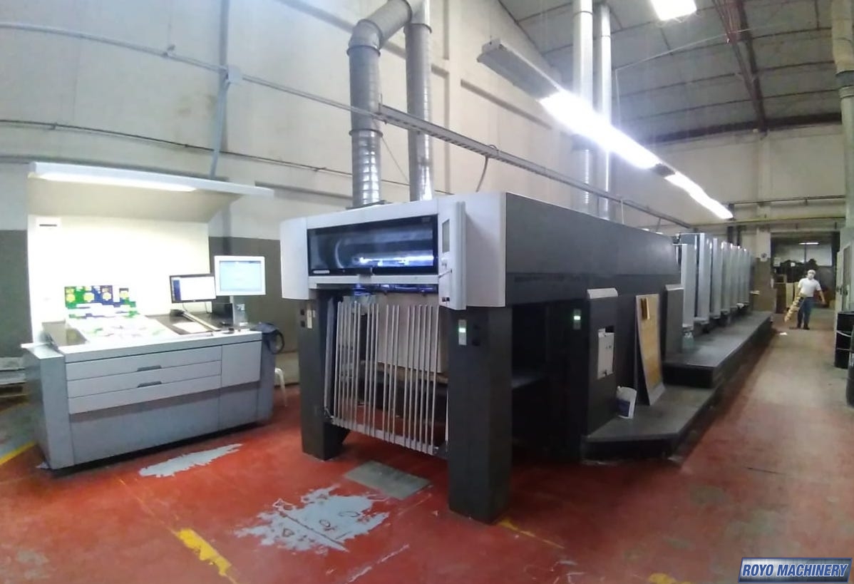 Heidelberg Speedmaster SM CD 102-6 + LX