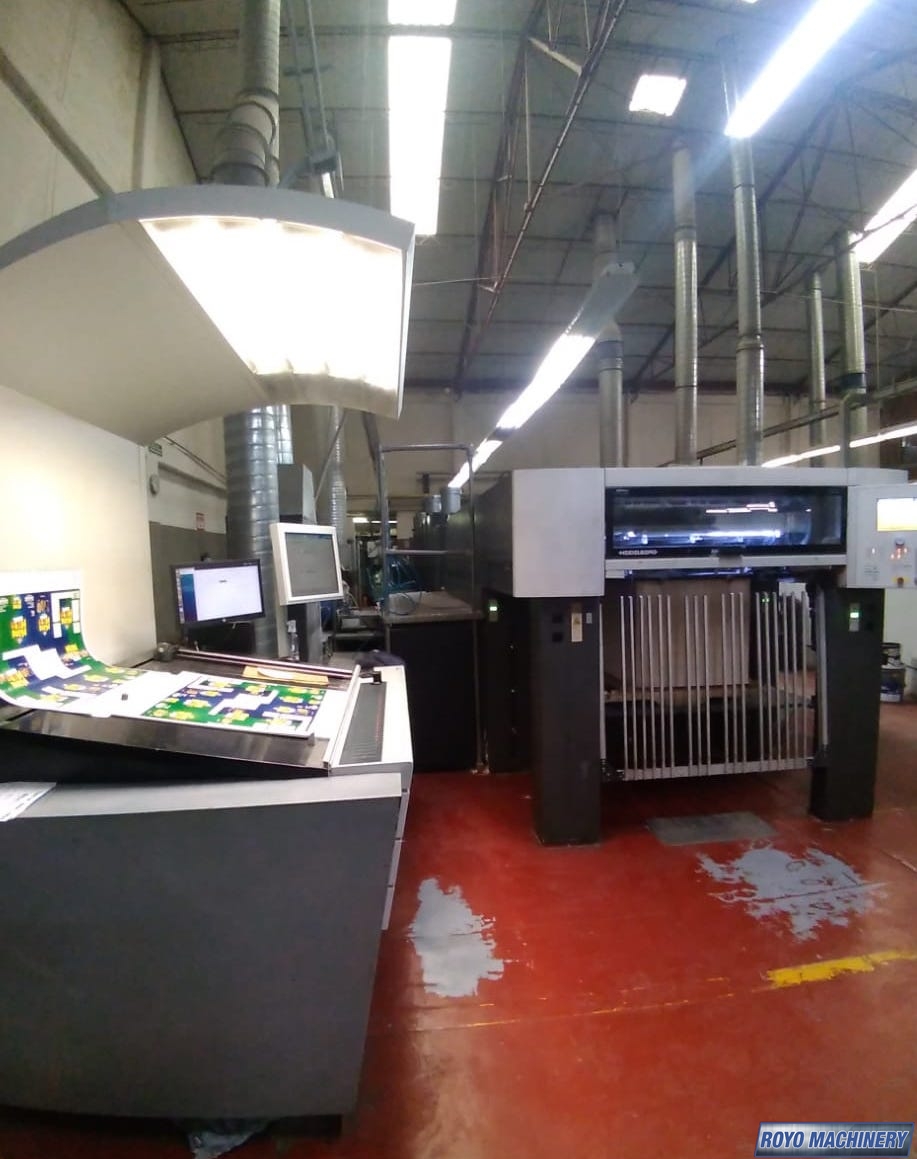 Heidelberg Speedmaster SM CD 102-6 + LX