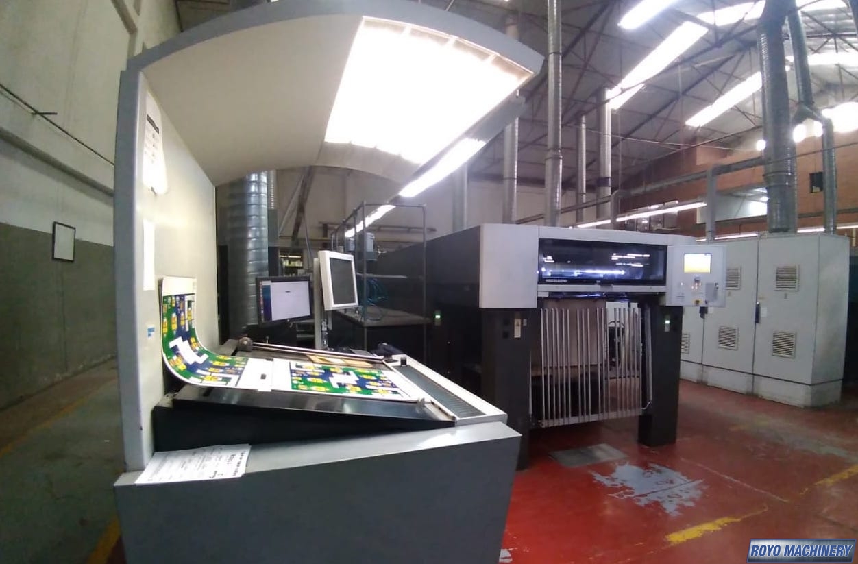 Heidelberg Speedmaster SM CD 102-6 + LX