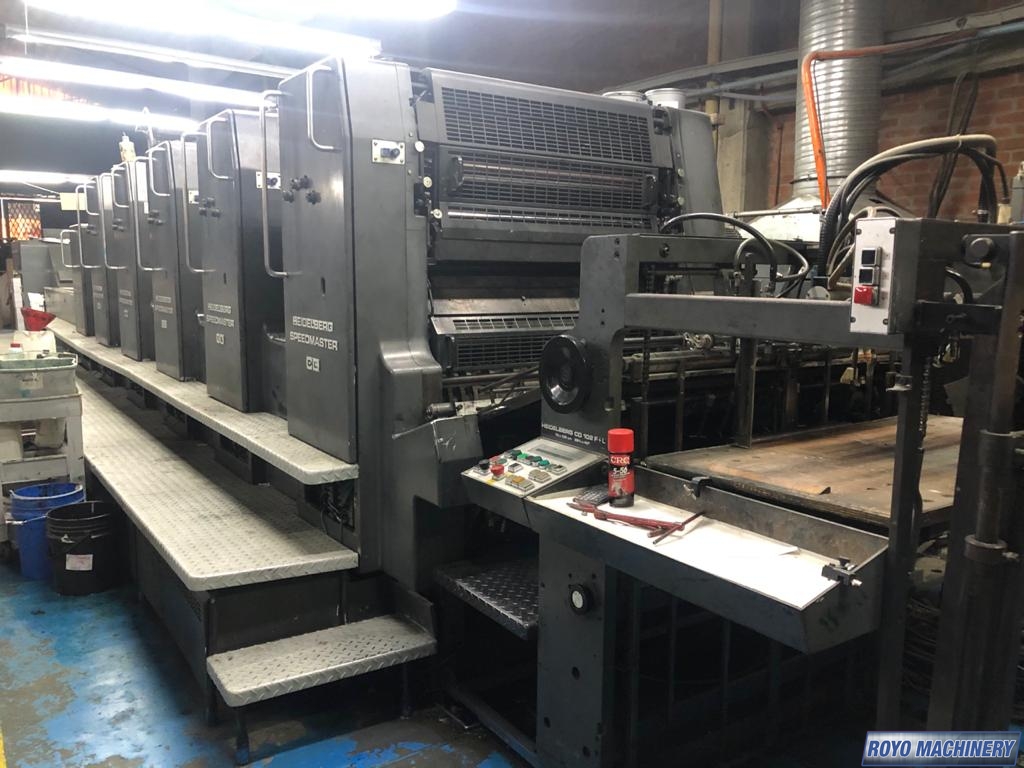 Heidelberg Speedmaster SM CD 102-5 + LX