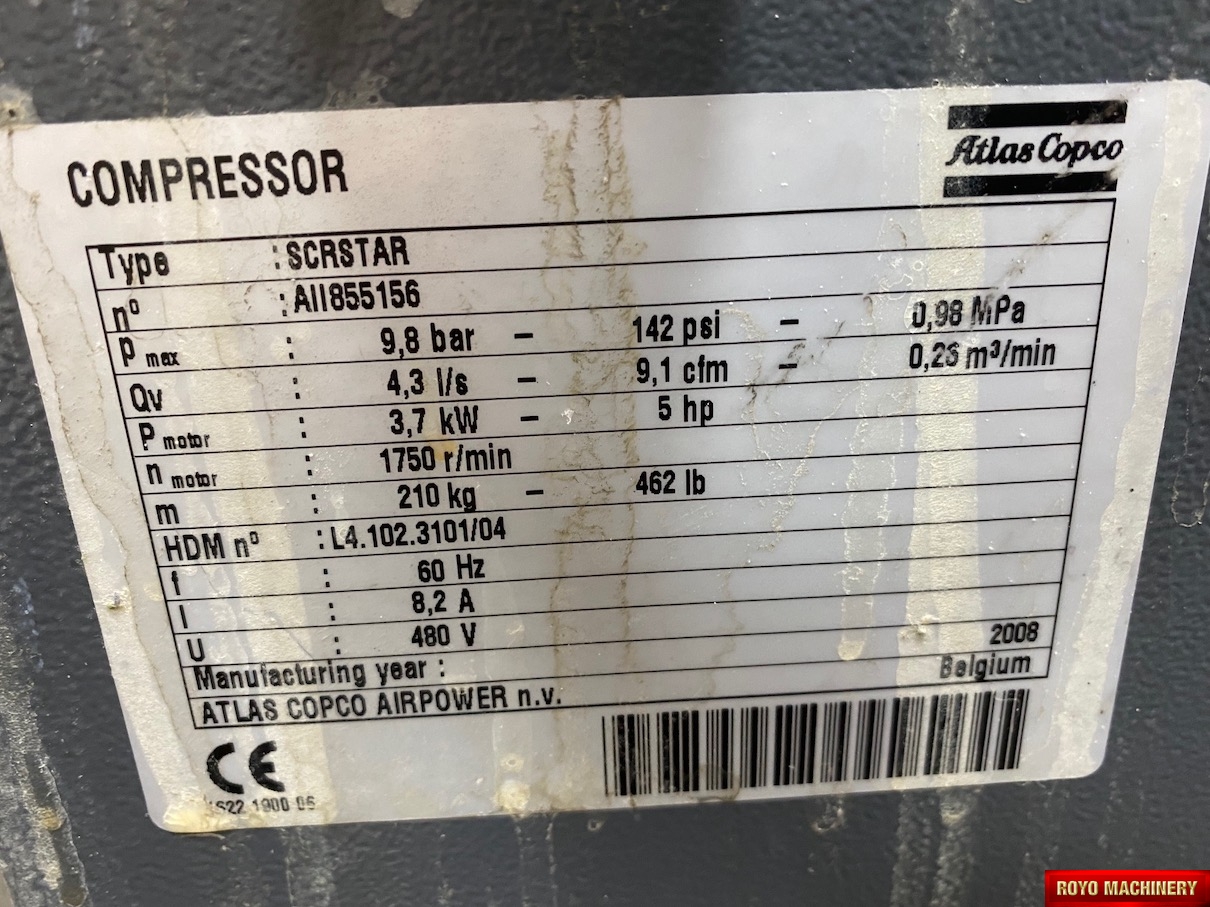Atlas Copco SCRSTAR