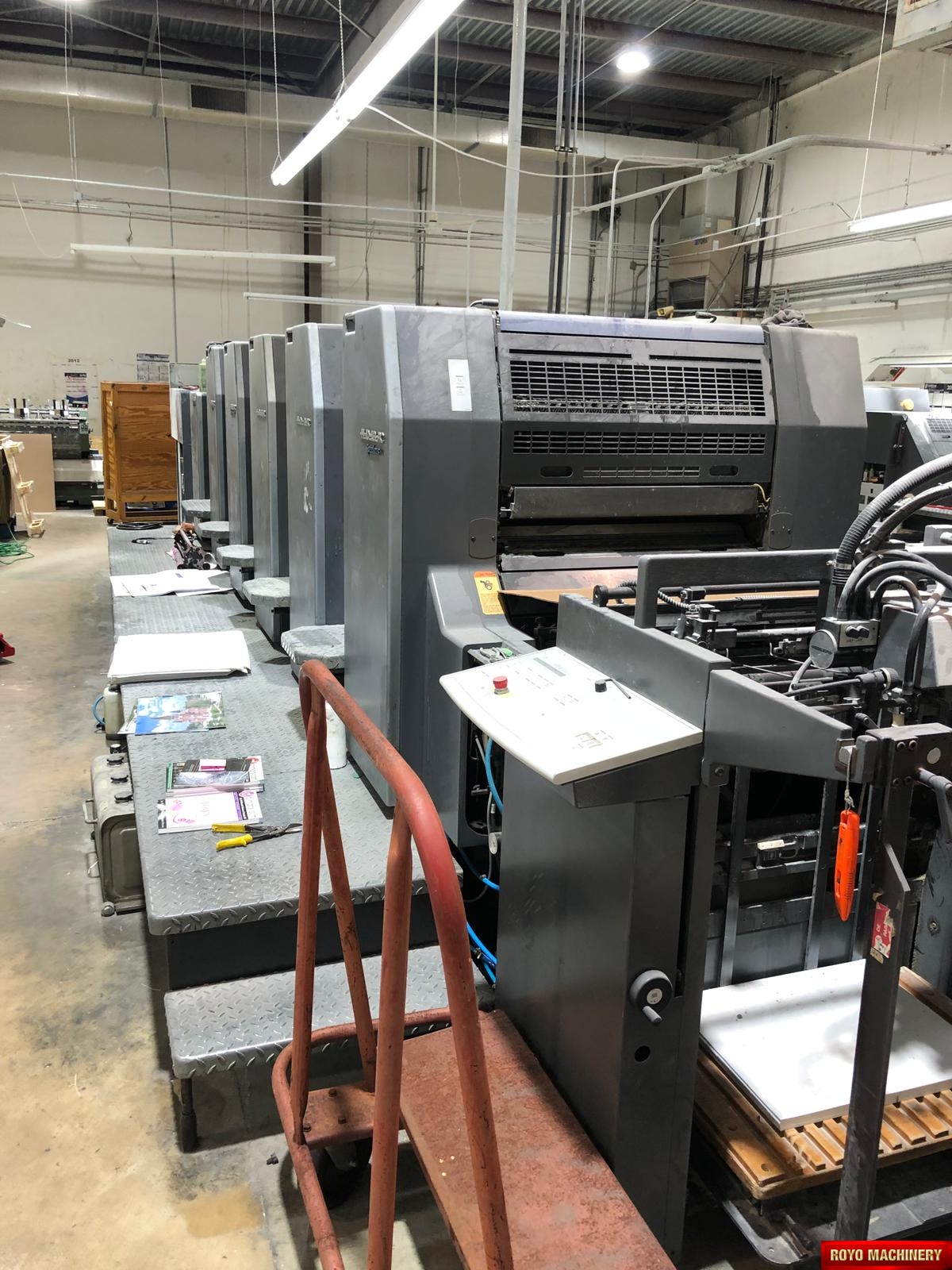 Heidelberg Speedmaster SM 74-5 + L