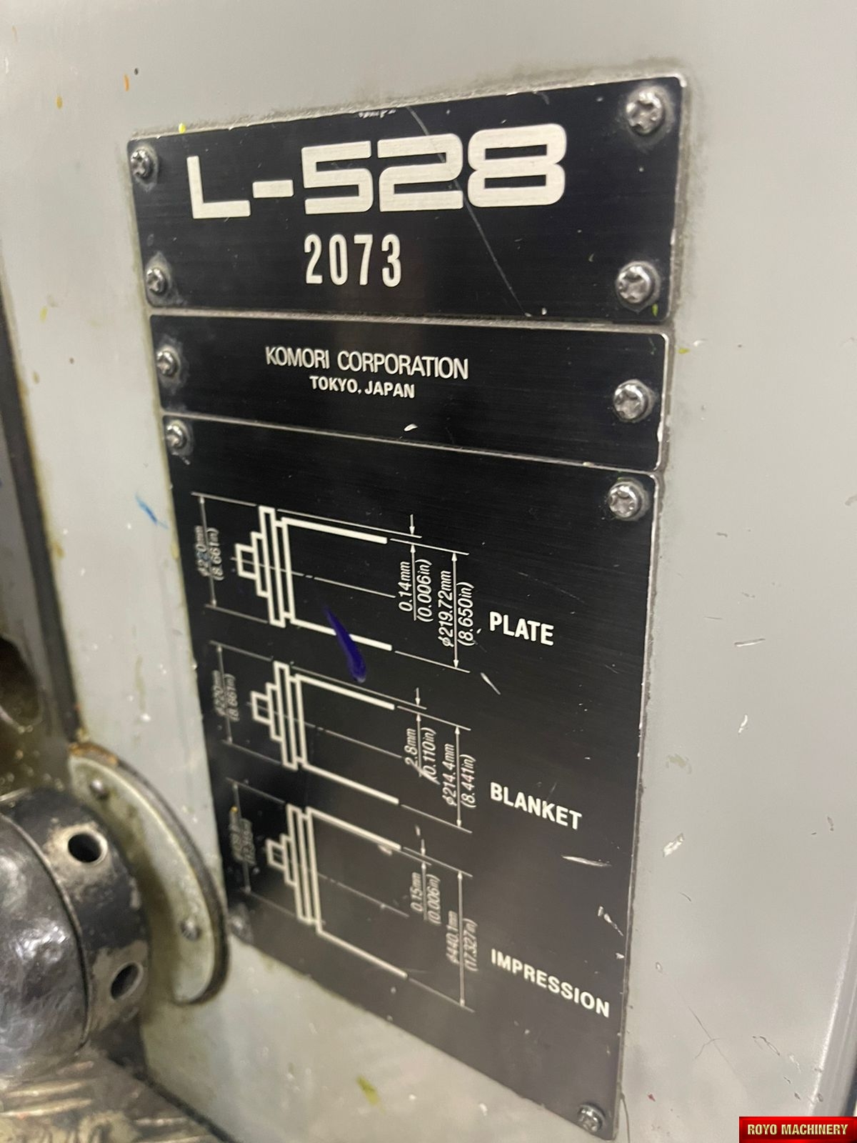Komori L 528 + L