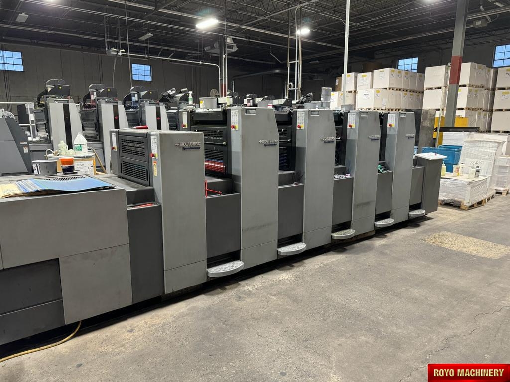 Heidelberg Speedmaster SM 52-4 + LX