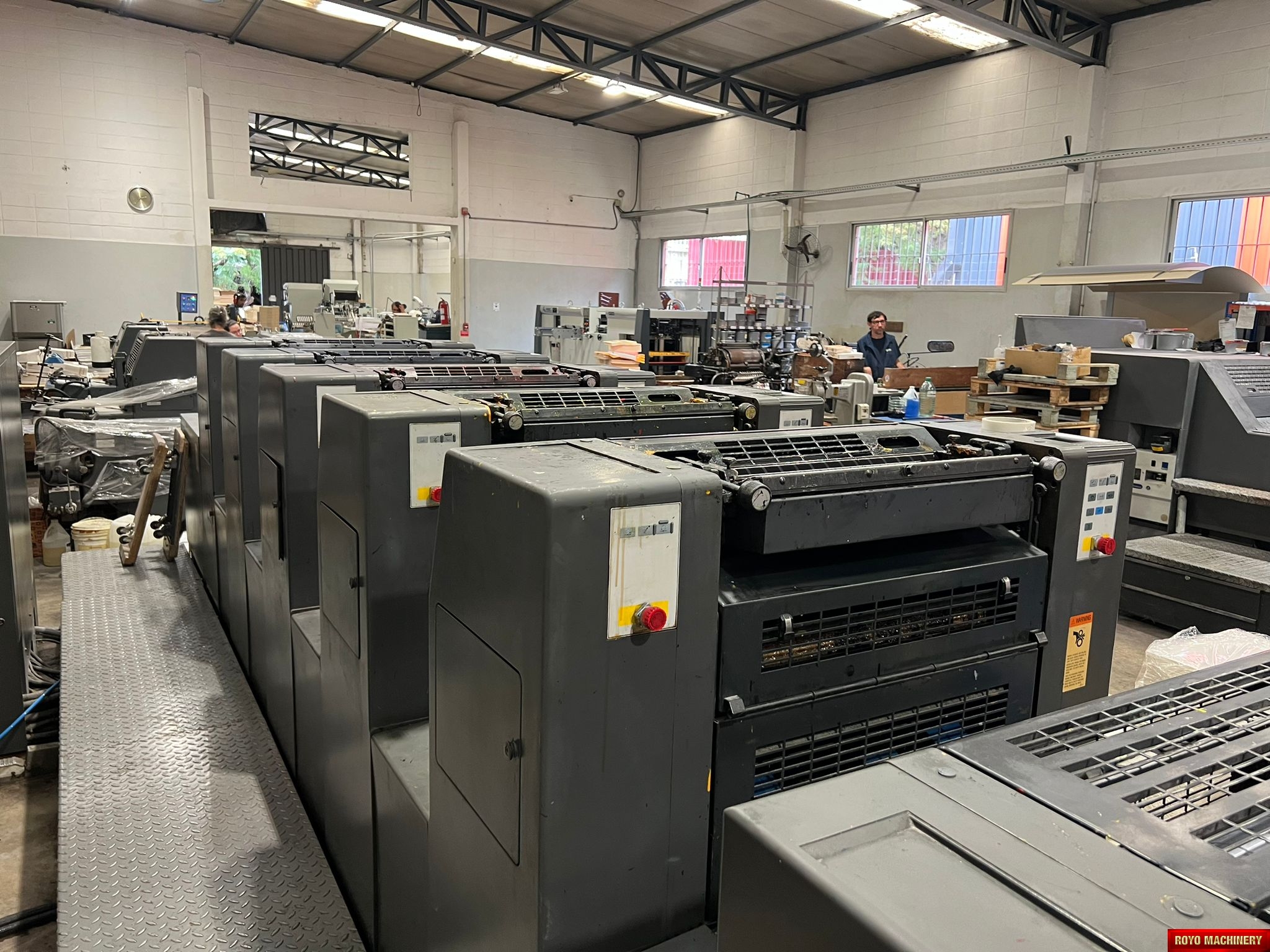 Heidelberg Speedmaster SM 52-5 + LX