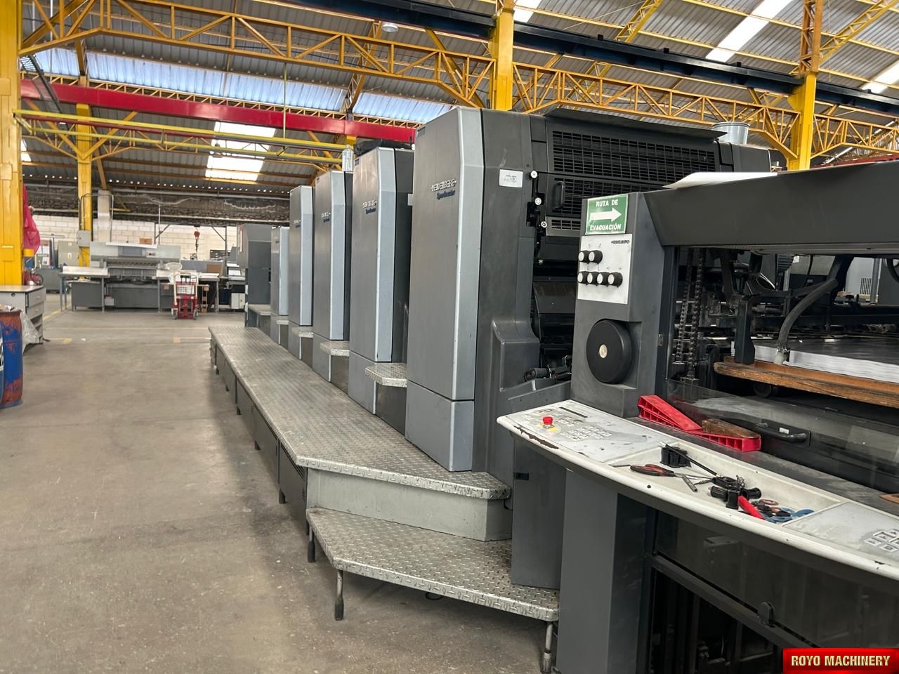 Heidelberg Speedmaster SM CD 102-4 + L