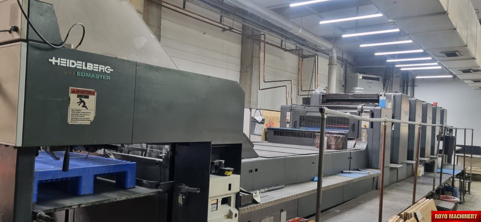 Heidelberg Speedmaster SM CD 102-5 + LX