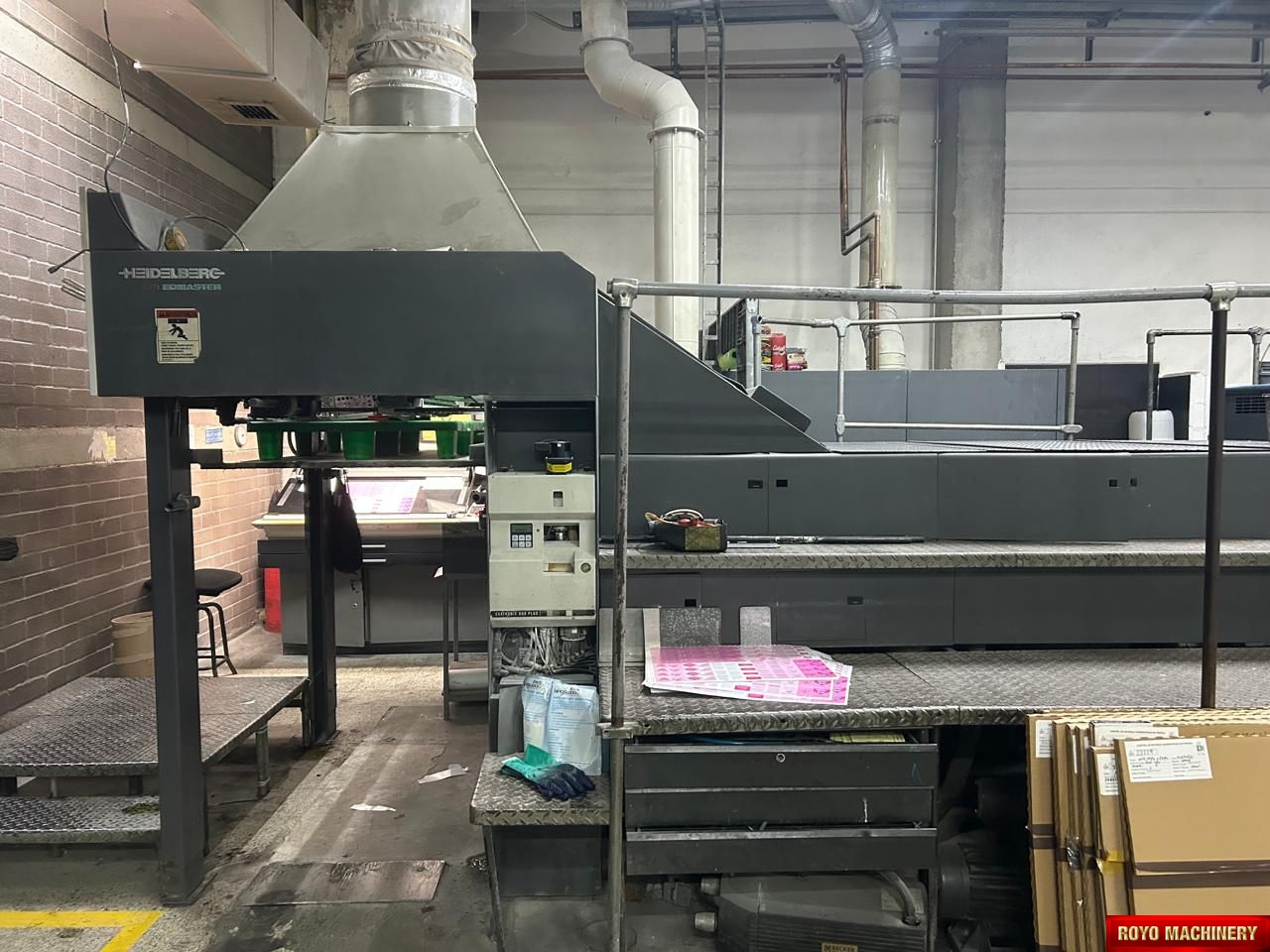 Heidelberg Speedmaster SM CD 102-5 + LX