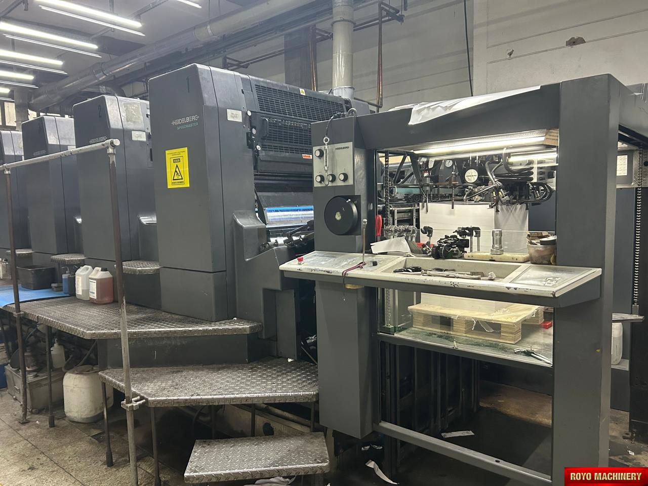 Heidelberg Speedmaster SM CD 102-5 + LX